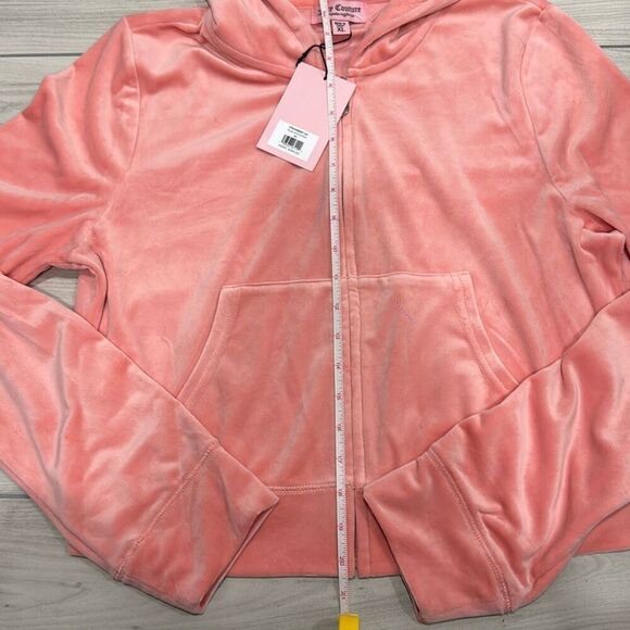NWT juicy couture Strawberry ice pink track suit size xl   Bedazzled butt and ba - Picture 12 of 13